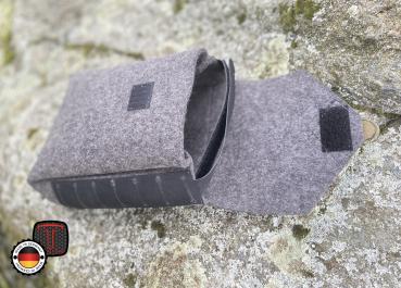 Felt Bag No.2 (Series 1), grey/anthracite